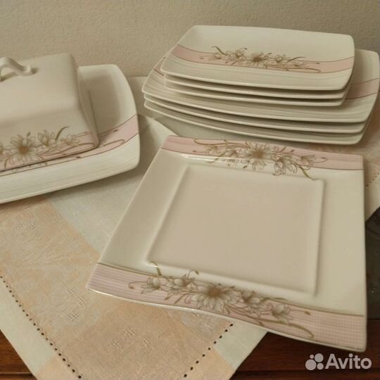 Сет для суши, салатов, нарезки # фарфор