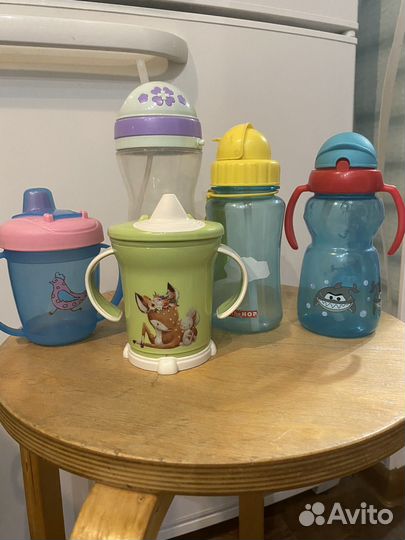 Бутылочки для кормления авент и поильники