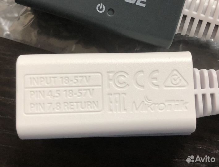 Инжектор POE MikroTik Gigabit