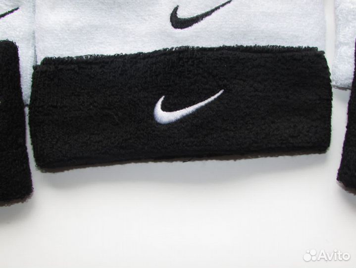 Набор повязка на голову и напульсники для спорта