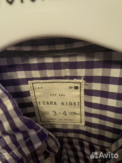 Рубашка Zara kids