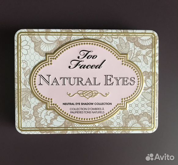 Тени Too faced ‘Natural eyes’ новые