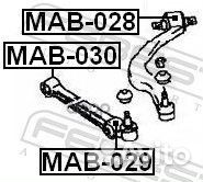 Сайлентблок MAB-029 MAB029 Febest