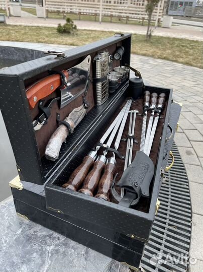 Шашлычный подарочный набор