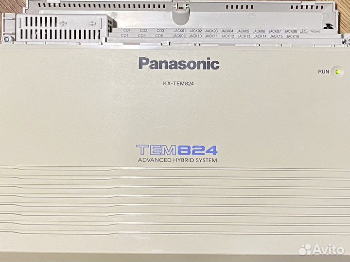 2 аналоговые атс Panasonic