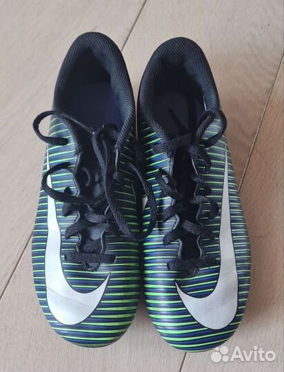 Детские Футбольные бутсы nike mercurial 34