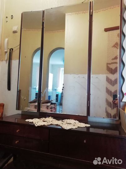 Трюмо трельяж с зеркалом бу