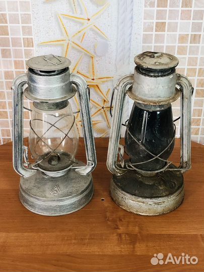 Советские керосиновые лампы 