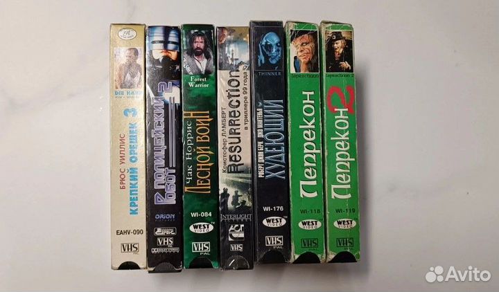 Видеокассеты VHS 3