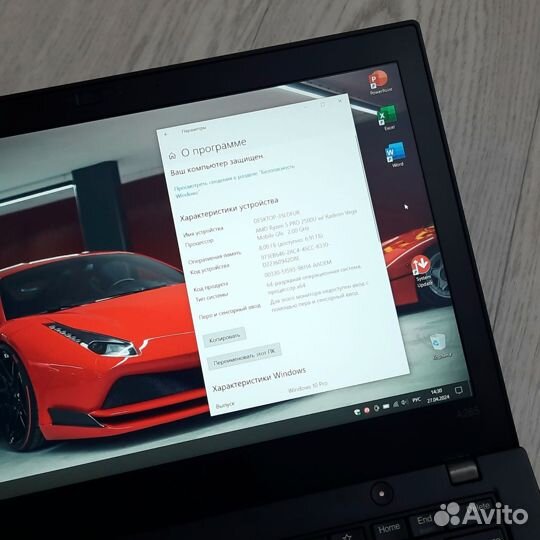 ThinkPad A285 IPS FHD Ryzen 5 PRO Vega 8/256 nvme