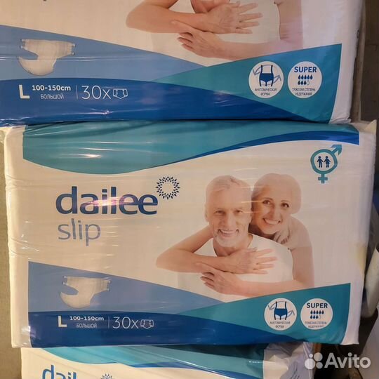 Подгузники Dailee slip L