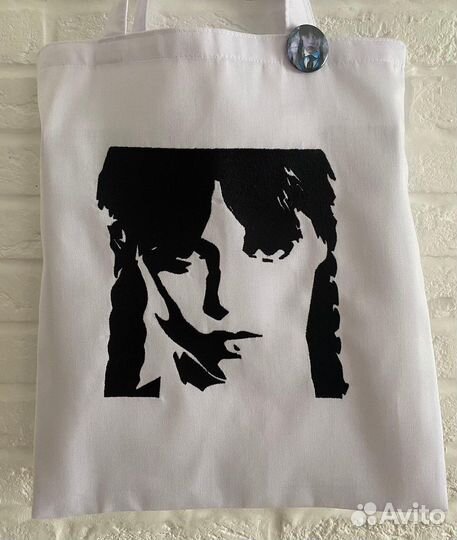 Шопер с вышивкой