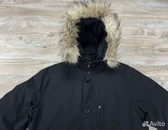 Race Marine чёрная мужская зимняя парка пуховик