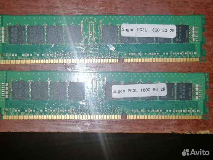 Оперативная память Samsung ddr3 1600 EEC + 2 gd900