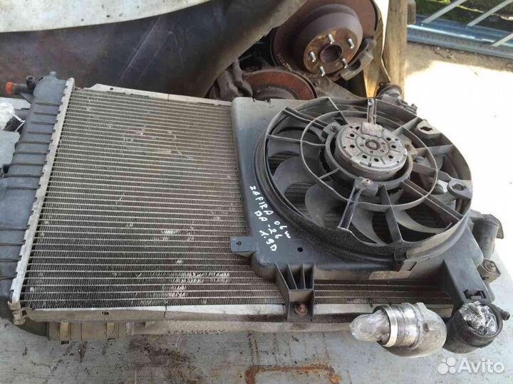 Радиаторы Опель Зафира 1,9 дизель