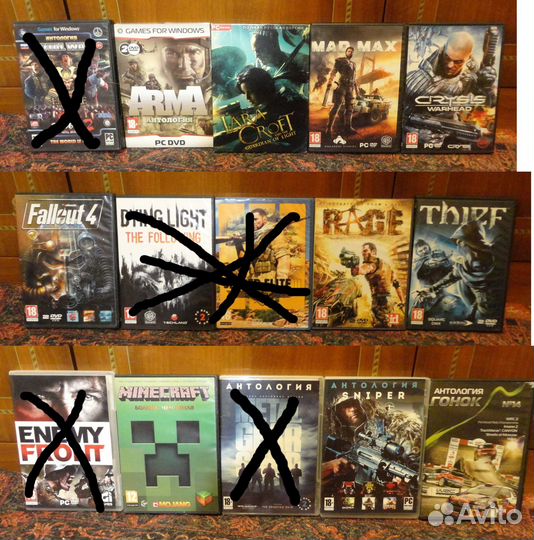 Двд диски Игры для пк