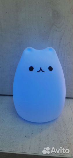 Силиконовый ночник (новый) с USB