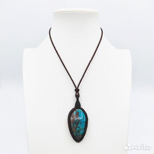Кулон хризоколла