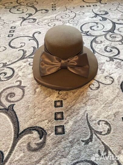 Шляпа фетровая женская