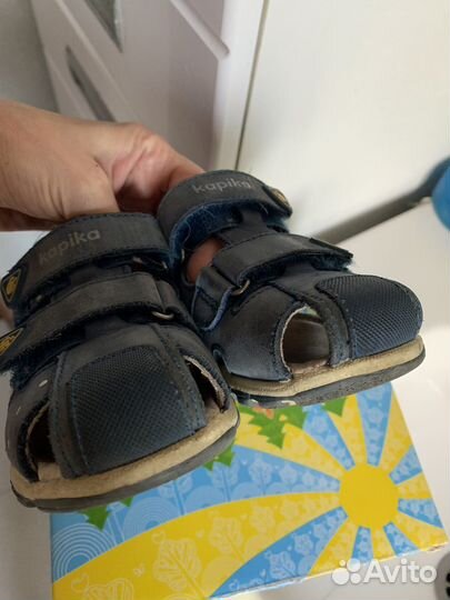 Сандали из натуральной кожи