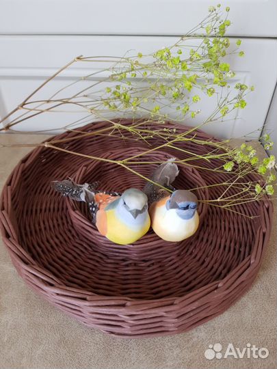 Пасхальный поднос (корзинка) для кулича и яиц