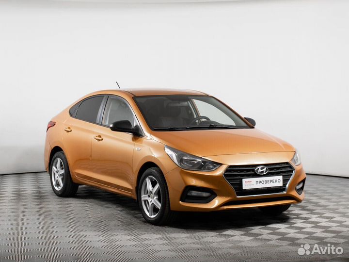 Hyundai Solaris 1.6 AT, 2018, 92 318 км