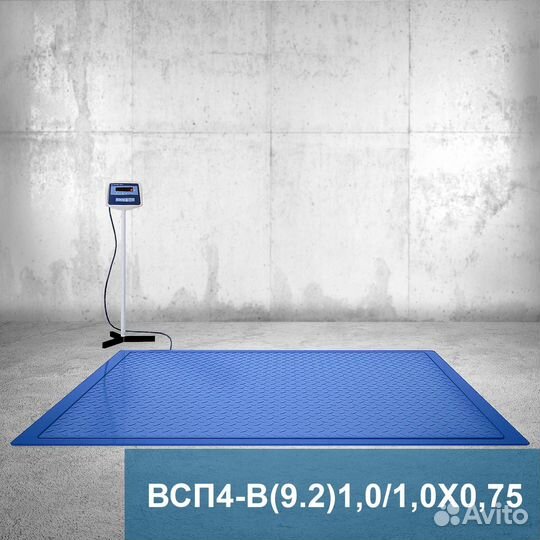 Весы платформенные всп4 1000.2В9 1000* 750