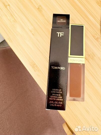 TOM ford liquid lip luxe matte 132 Heatwave