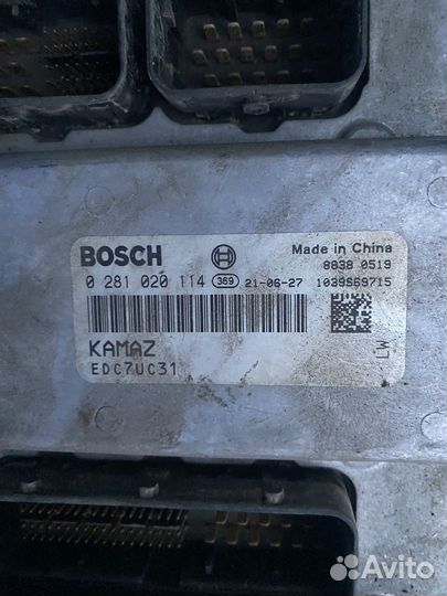 Блок управления двигателем камаз