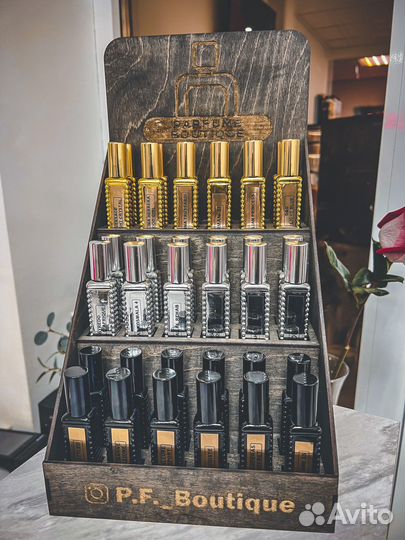 Масляный духи готовые со стендом
