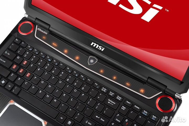 Игровой MSI Core I7-8ядер/10GB/GTX 570M-4гб/FullHD