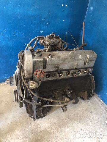 Двигатель на mercedes 123