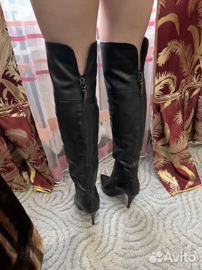 Сапоги ботфорты