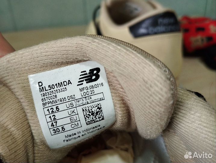 Кроссовки new balance Оригинал размер 45-29,5см