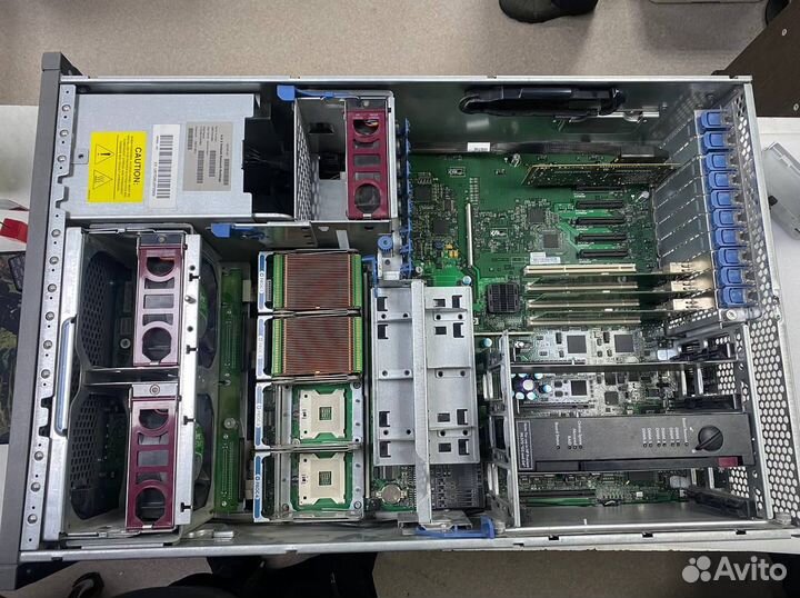 Серве HP proliant ml570