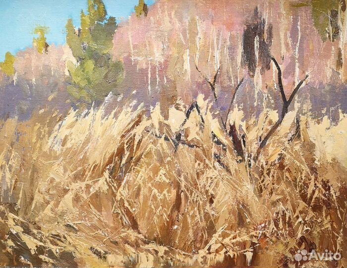 Картина маслом пейзаж 