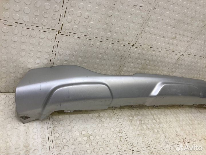 Накладка бампера передняя Renault Logan 2 Stepway