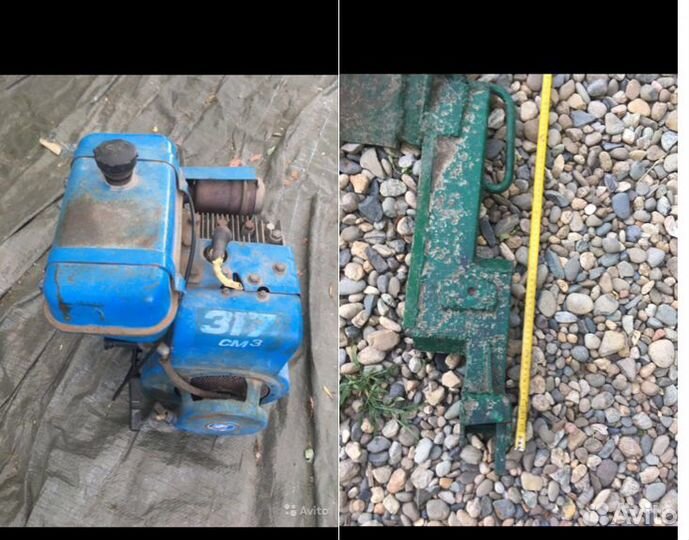 Мотор для мотоблока Нева, плуг