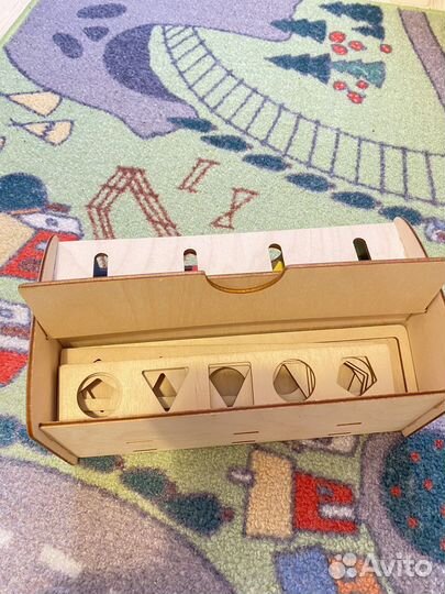 Чудо сундучок деревянный