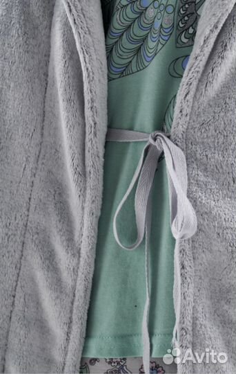 Домашний флисовый халат Коала, новый, Funday, р.44