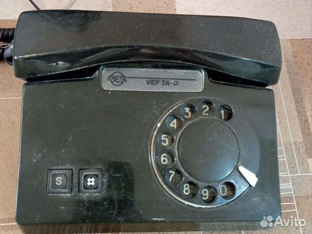 Старый телефон раритетный стационарный объявление продам