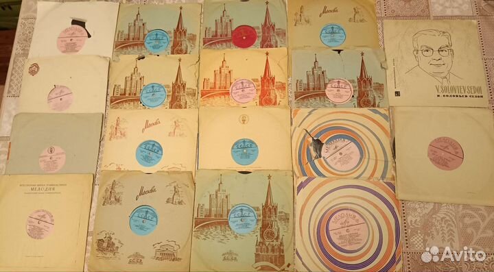 Грампластинки СССР