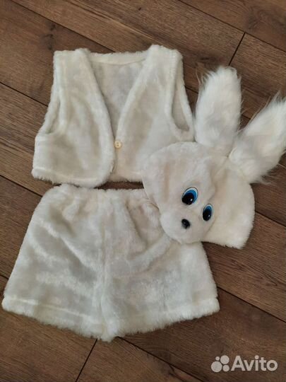 Костюм зайчика Новогодний 104
