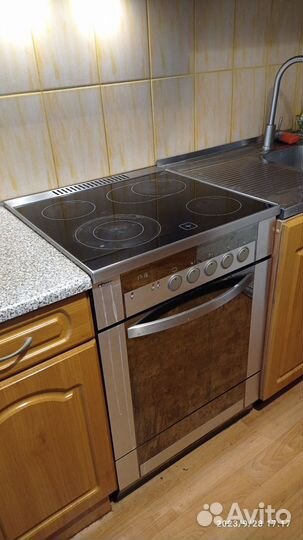 Электроплита стеклокерамика бу