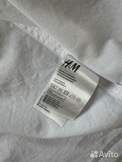 Рубашка белая hm