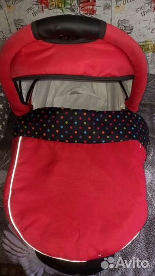 Коляска трансформер 3 в 1 бу