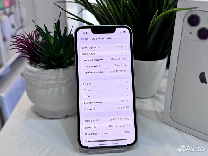 iPhone 13 mini, 256 ГБ