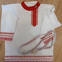 Детская рубашка в народном стиле рост 140 см, Химки