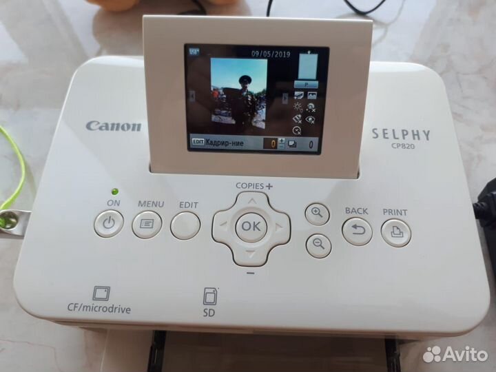 Фотопринтер Canon Selphy CP820