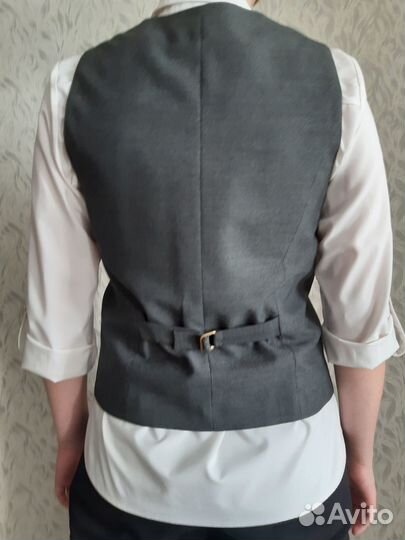 Жилет (Пеплос) школьный на девочку р.145-150